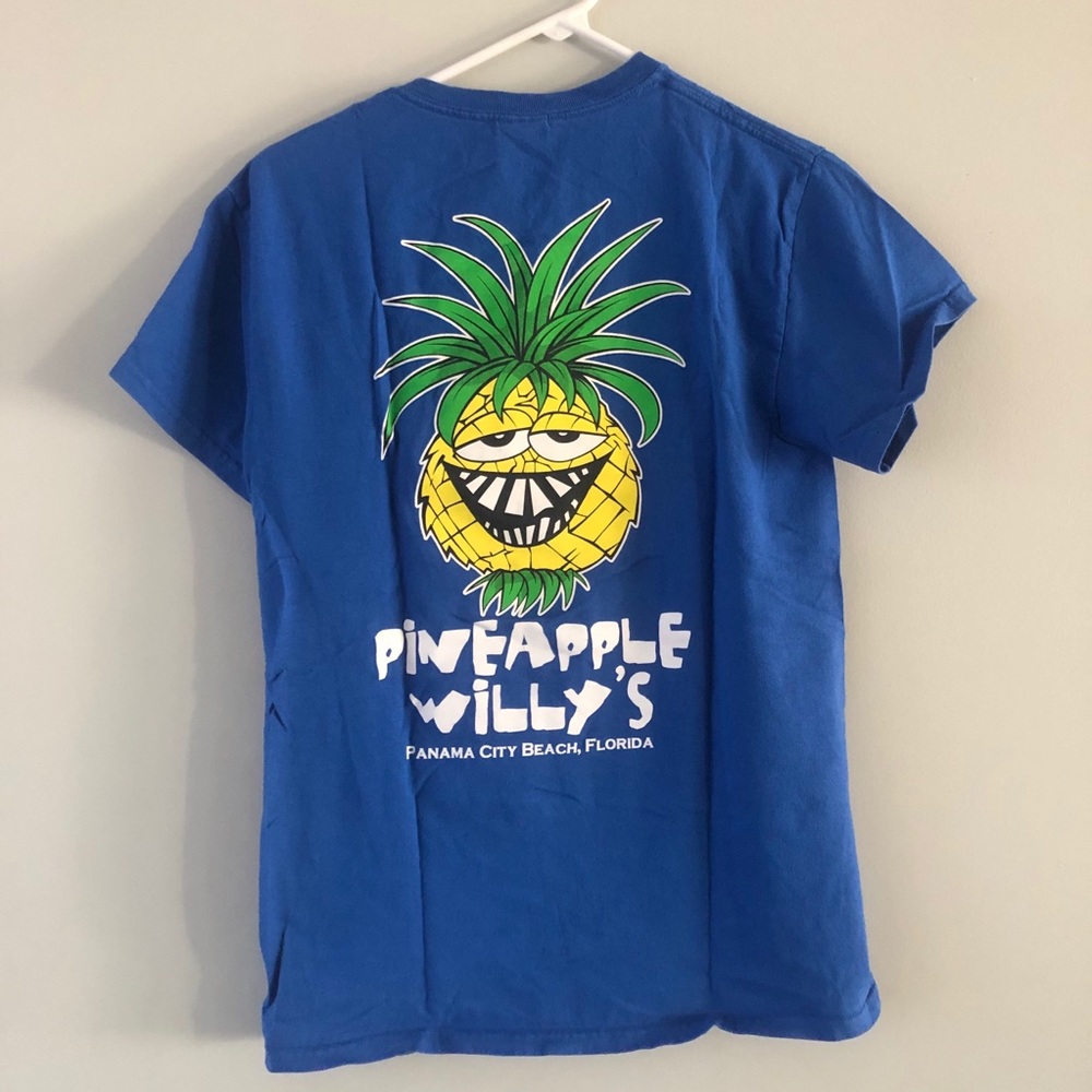 Pineapple Willy’s Blue Tee